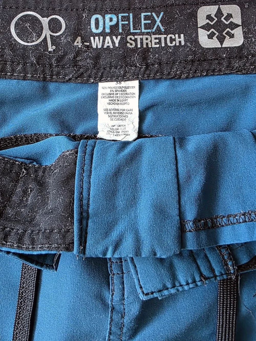 Men's Teal and Black OP Swim Shorts